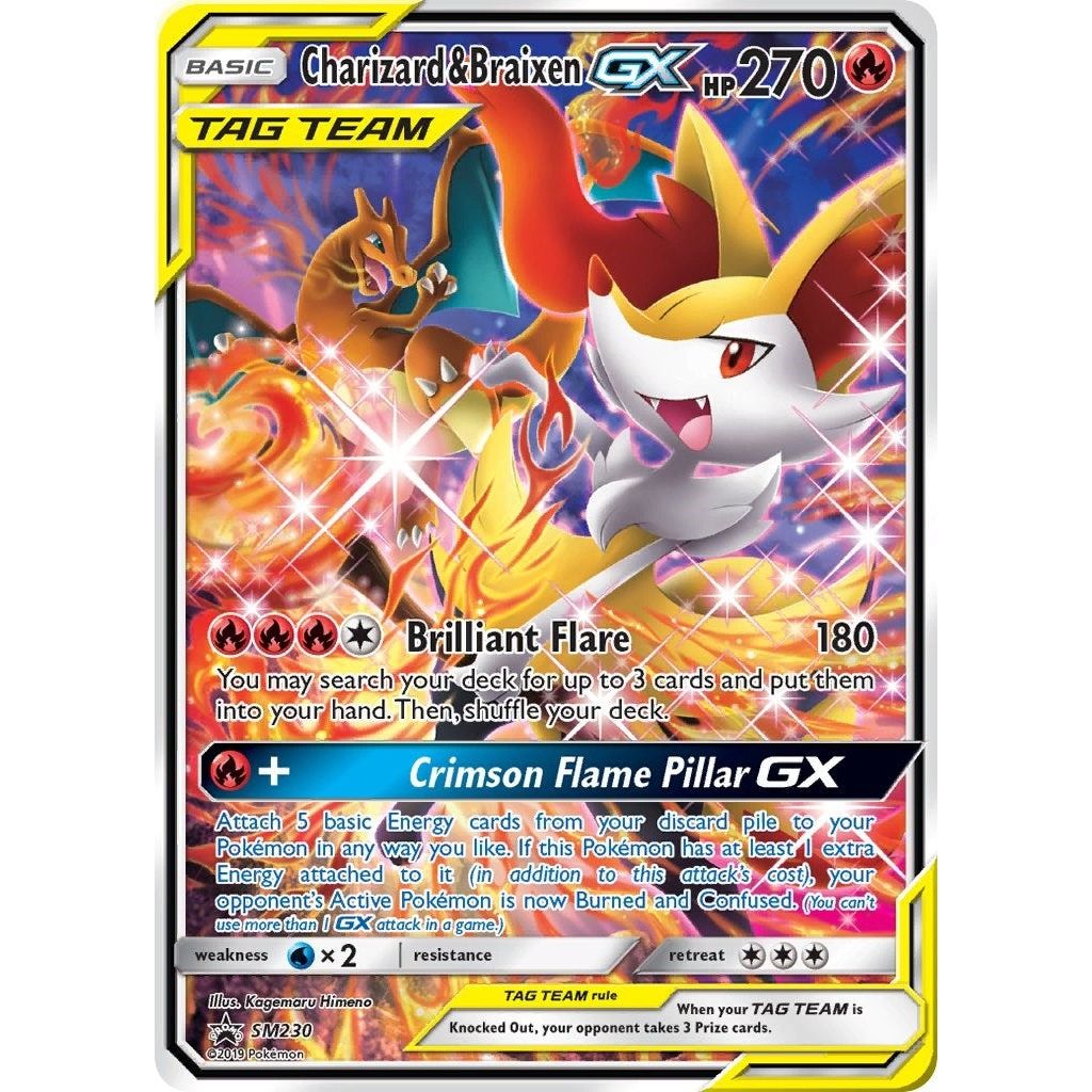 Image for Charizard & Braixen GX - SM230 (SM230) (SMP) - Pokemon