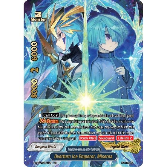 Image for Overturn Ice Emperor, Miserea (SP) (S-RC01/S001EN) (S-RC01) - Future Card BuddyFight
