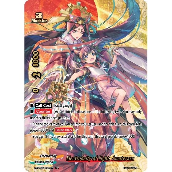 Image for Electrodeity of Light, Amaterasu (SP) (S-RC01/S002EN) (S-RC01) - Future Card BuddyFight