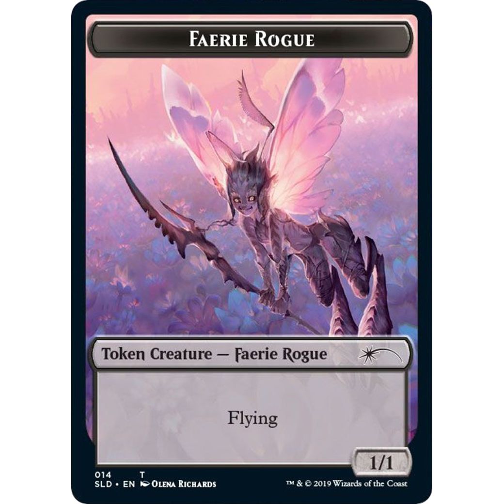 Image for Faerie Rogue Token (014) (14) (SLD) - Magic: The Gathering