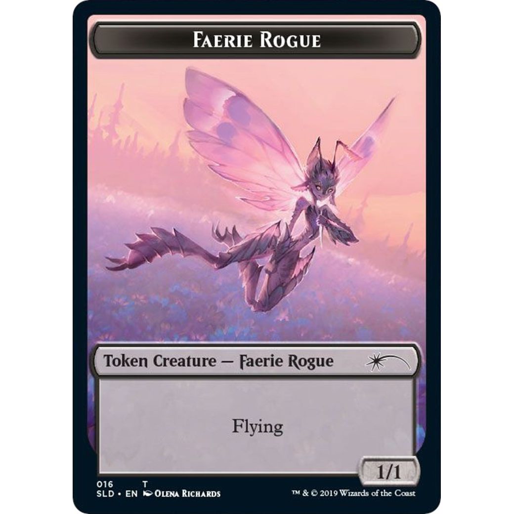 Image for Faerie Rogue Token (016) (16) (SLD) - Magic: The Gathering