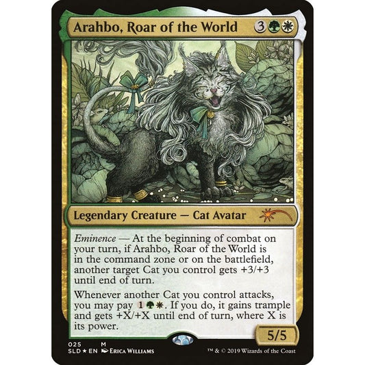 Image for Arahbo, Roar of the World (25) (SLD) - Magic: The Gathering