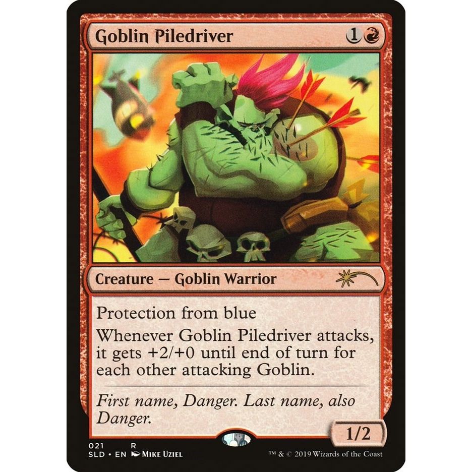 Image for Goblin Piledriver (21) (SLD) - Magic: The Gathering