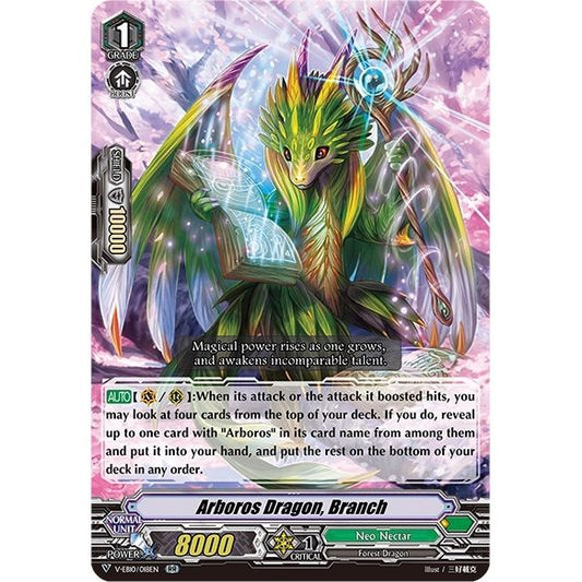Image for Arboros Dragon, Branch (V-EB10/018EN) (V-EB10) - Cardfight Vanguard