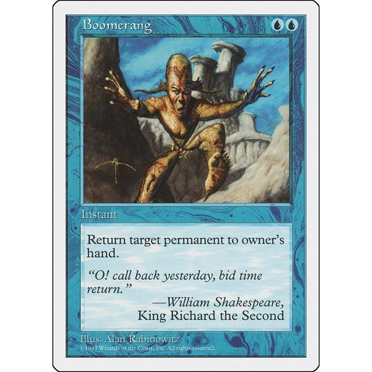 Image for Boomerang (5ED) - Magic: The Gathering
