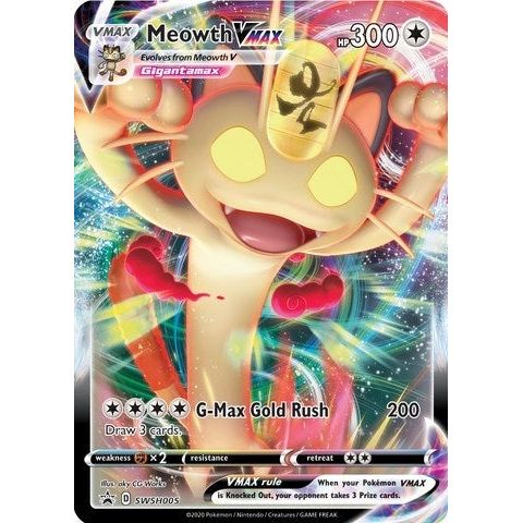 Image for Meowth VMAX - SWSH005 (SWSH005) (SWSD) - Pokemon
