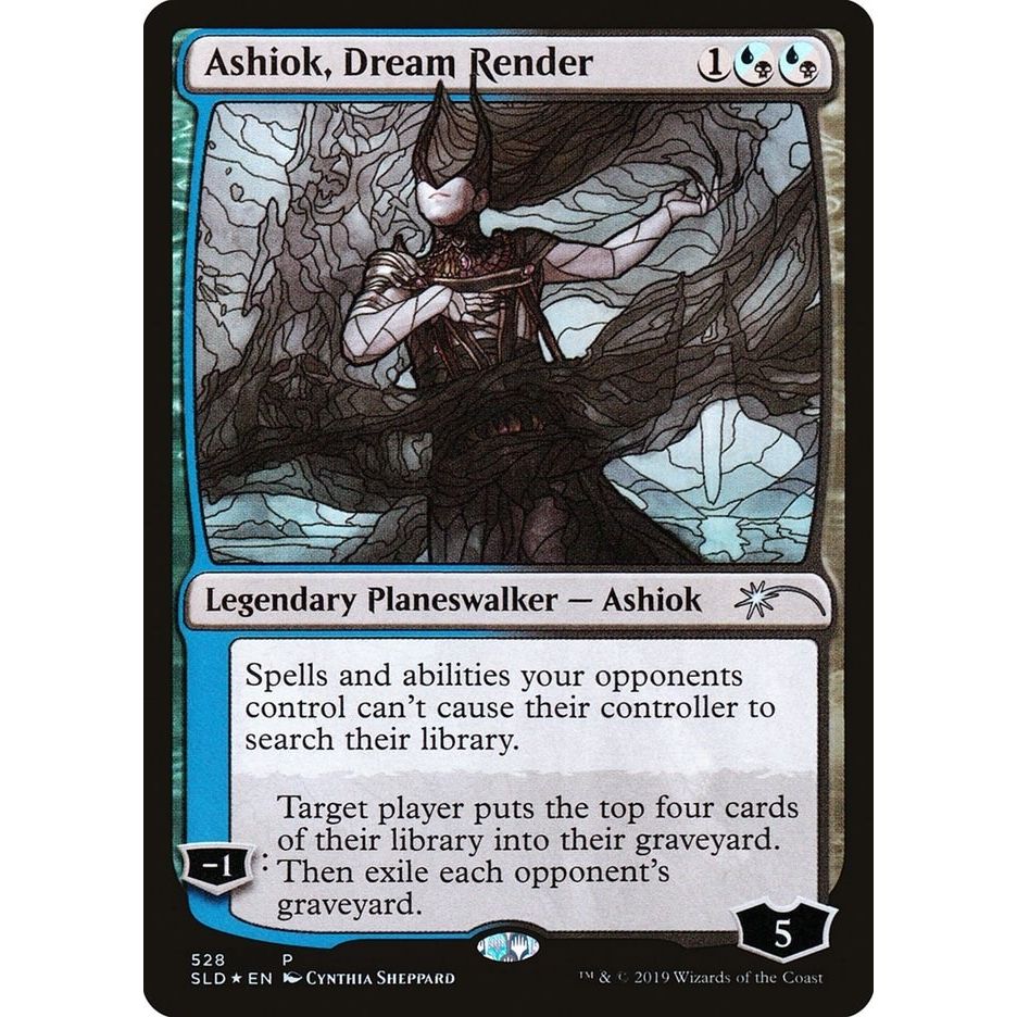 Image for Ashiok, Dream Render (Stained Glass) (528) (SLD) - Magic: The Gathering