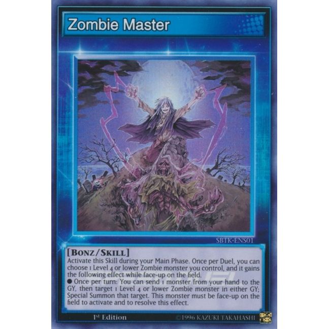 Image for Zombie Master (Skill Card) (SBTK-ENS01) (SBTK) - YuGiOh