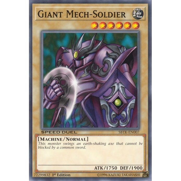 Image for Giant Mech-Soldier (SBTK-EN007) (SBTK) - YuGiOh