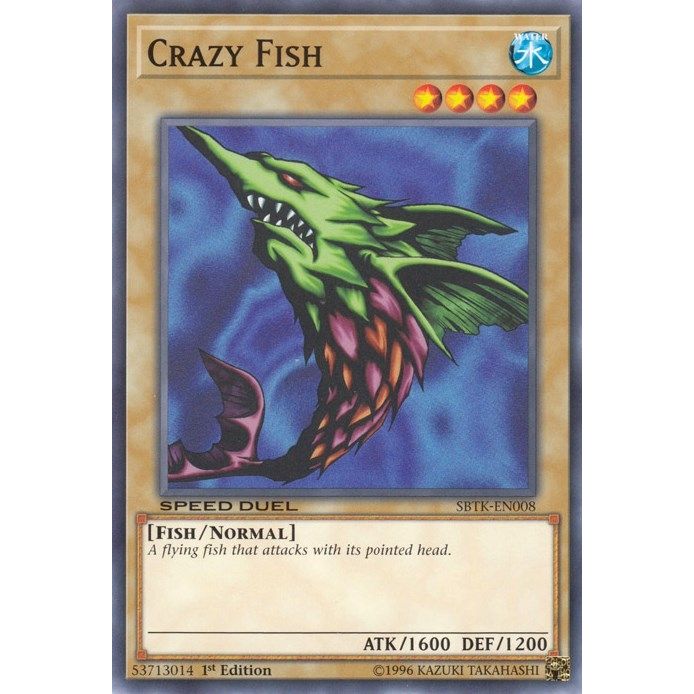 Image for Crazy Fish (SBTK-EN008) (SBTK) - YuGiOh