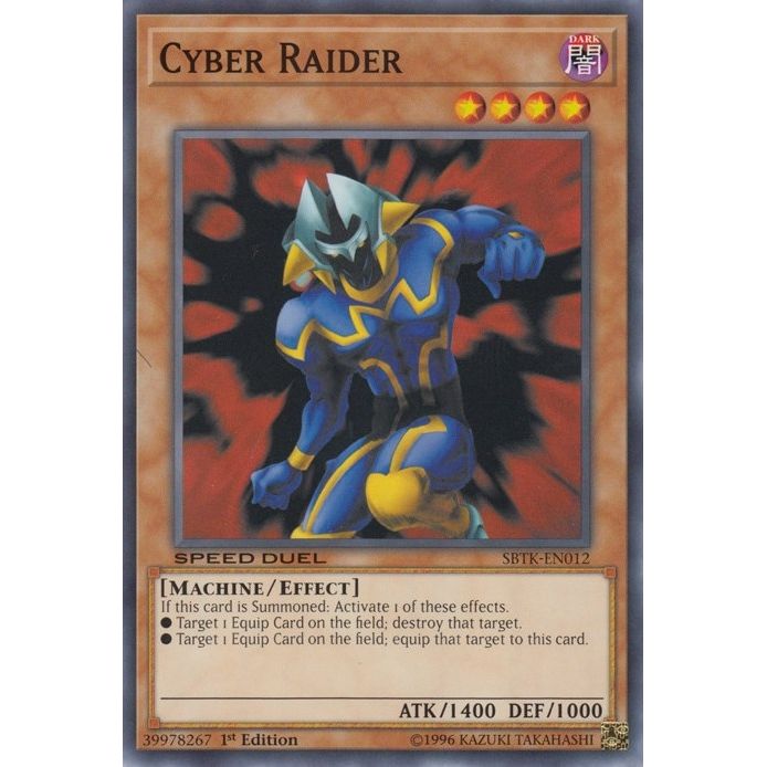 Image for Cyber Raider (SBTK-EN012) (SBTK) - YuGiOh