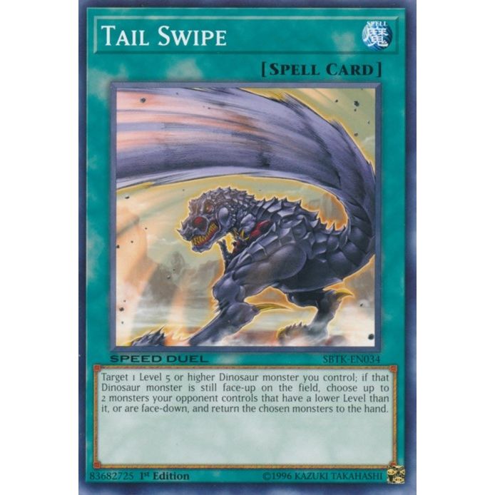 Image for Tail Swipe (SBTK-EN034) (SBTK) - YuGiOh