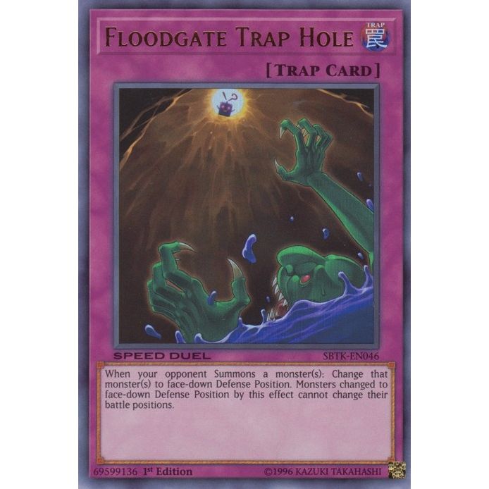 Image for Floodgate Trap Hole (SBTK-EN046) (SBTK) - YuGiOh