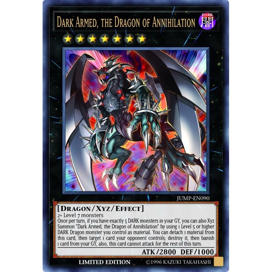 Image for Dark Armed, the Dragon of Annihilation (JUMP-EN090) (SJMP) - YuGiOh