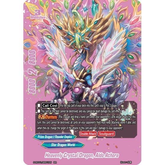 Image for Heavenly Crystal Dragon, Aldo Athora (Pink) (S-RC01/BR01EN) (S-RC01) - Future Card BuddyFight