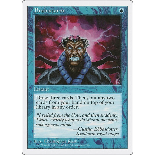 Image for Brainstorm (5ED) - Magic: The Gathering
