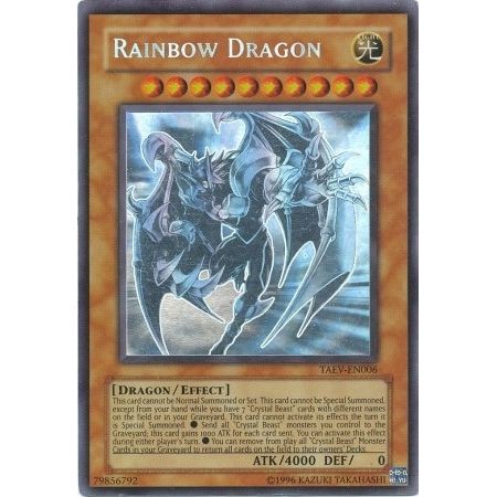 Image for Rainbow Dragon (Ghost Rare) (Chaos Neos Misprint) (TAEV-EN006) (TAEV) - YuGiOh