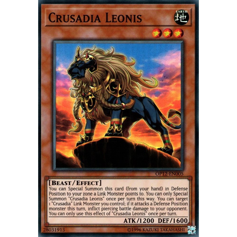 Image for Crusadia Leonis (OP12-EN005) (OP12) - YuGiOh