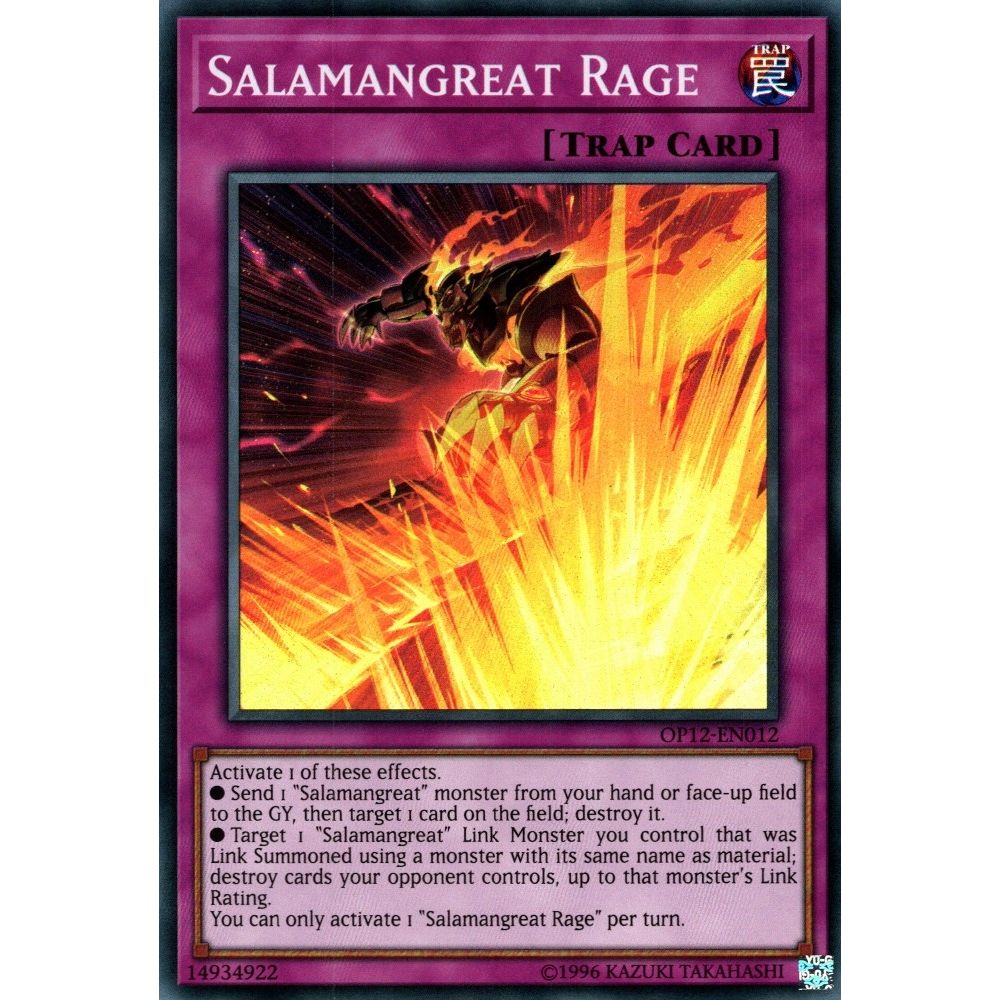 Image for Salamangreat Rage (OP12-EN012) (OP12) - YuGiOh