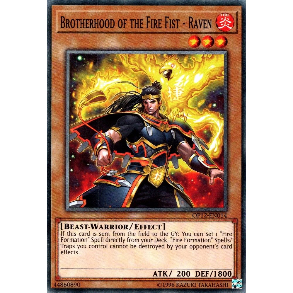 Image for Brotherhood of the Fire Fist - Raven (OP12-EN014) (OP12) - YuGiOh