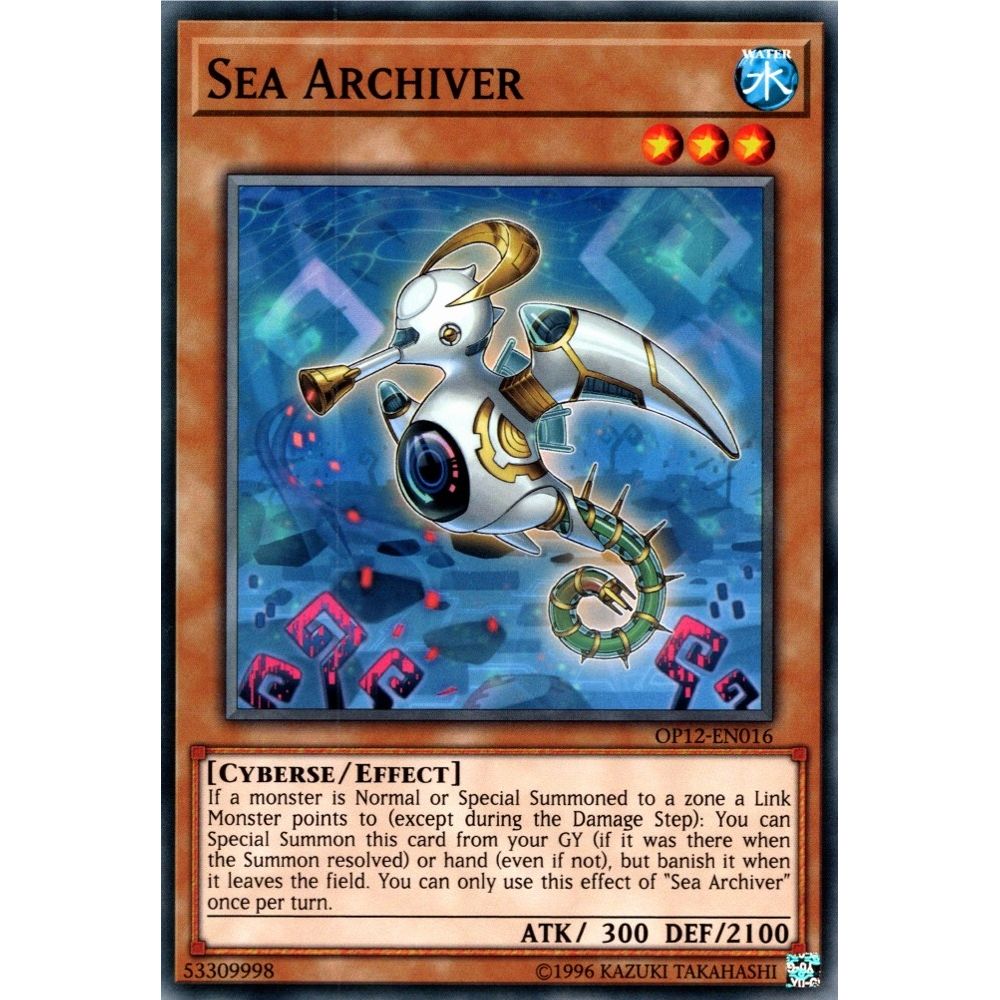 Image for Sea Archiver (OP12-EN016) (OP12) - YuGiOh