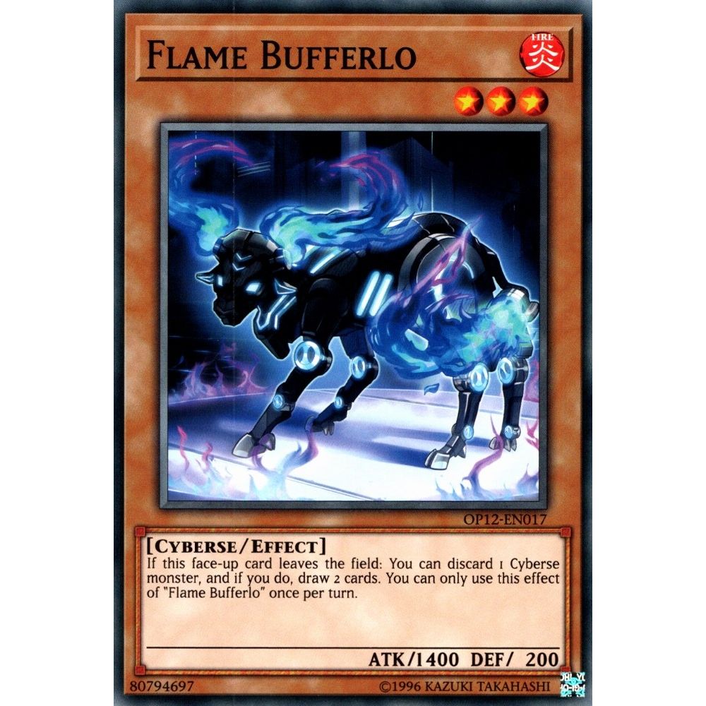 Image for Flame Bufferlo (OP12-EN017) (OP12) - YuGiOh