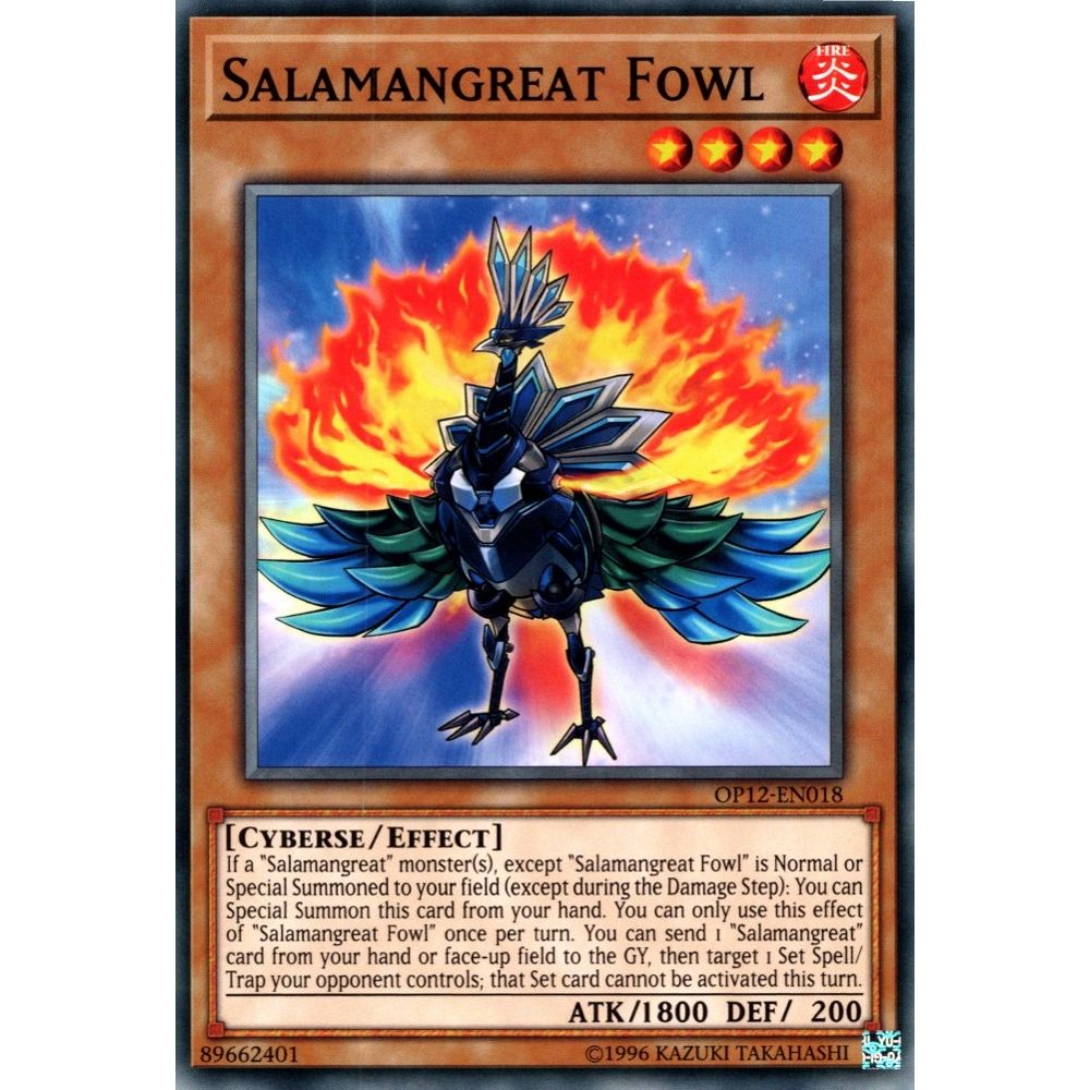 Image for Salamangreat Fowl (OP12-EN018) (OP12) - YuGiOh