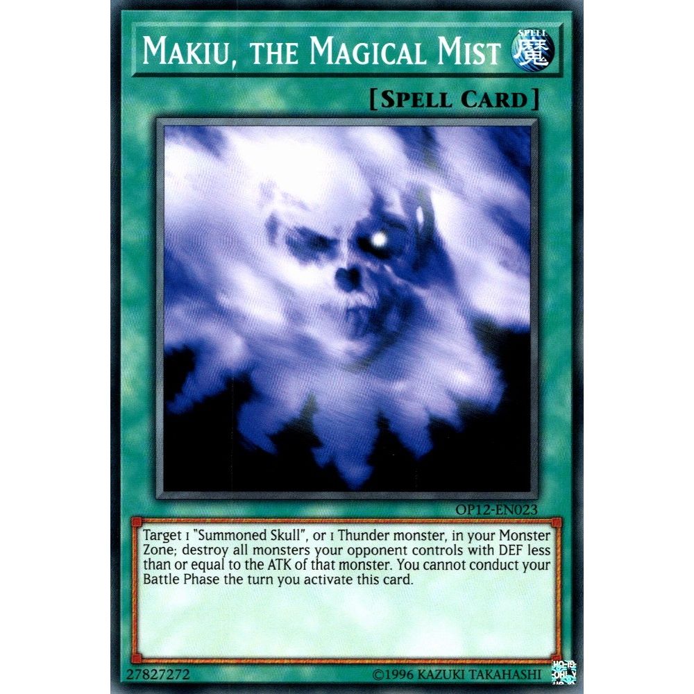 Image for Makiu, the Magical Mist (OP12-EN023) (OP12) - YuGiOh