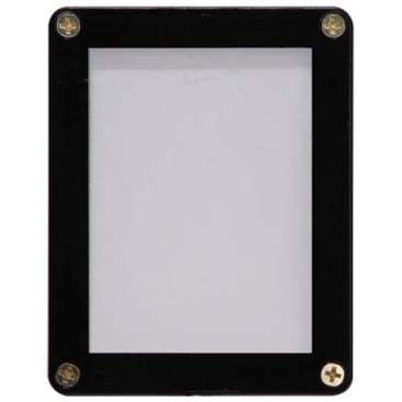 Image for 1-Card Black Frame Screwdown Holder - Collectible Storage