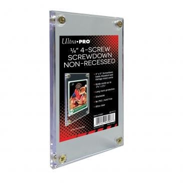 Image for 1/4" Screwdown Non-Recessed Holder - Collectible Storage