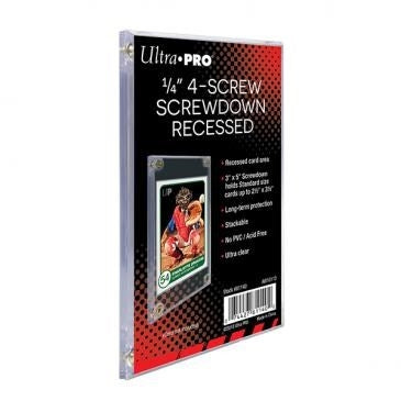 Image for 1/4" Screwdown Recessed Holder - Collectible Storage