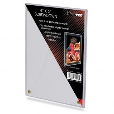 Image for 4" x 6" Screwdown Holder - Collectible Storage