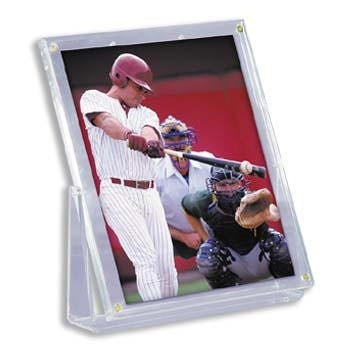 Image for 8" x 10" Lucite Screwdown with Swivel Stand - Collectible Storage