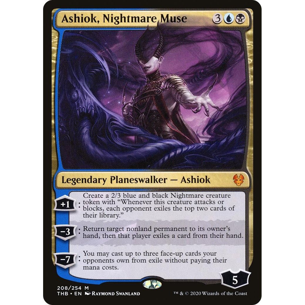 Image for Ashiok, Nightmare Muse (208) (THB) - Magic: The Gathering