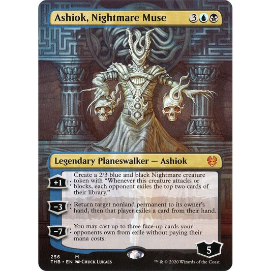 Image for Ashiok, Nightmare Muse (Borderless) (256) (THB) - Magic: The Gathering