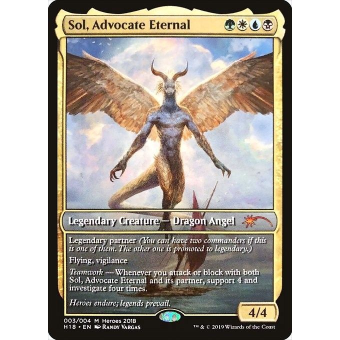 Image for Sol, Advocate Eternal (3) (UMP) - Magic: The Gathering