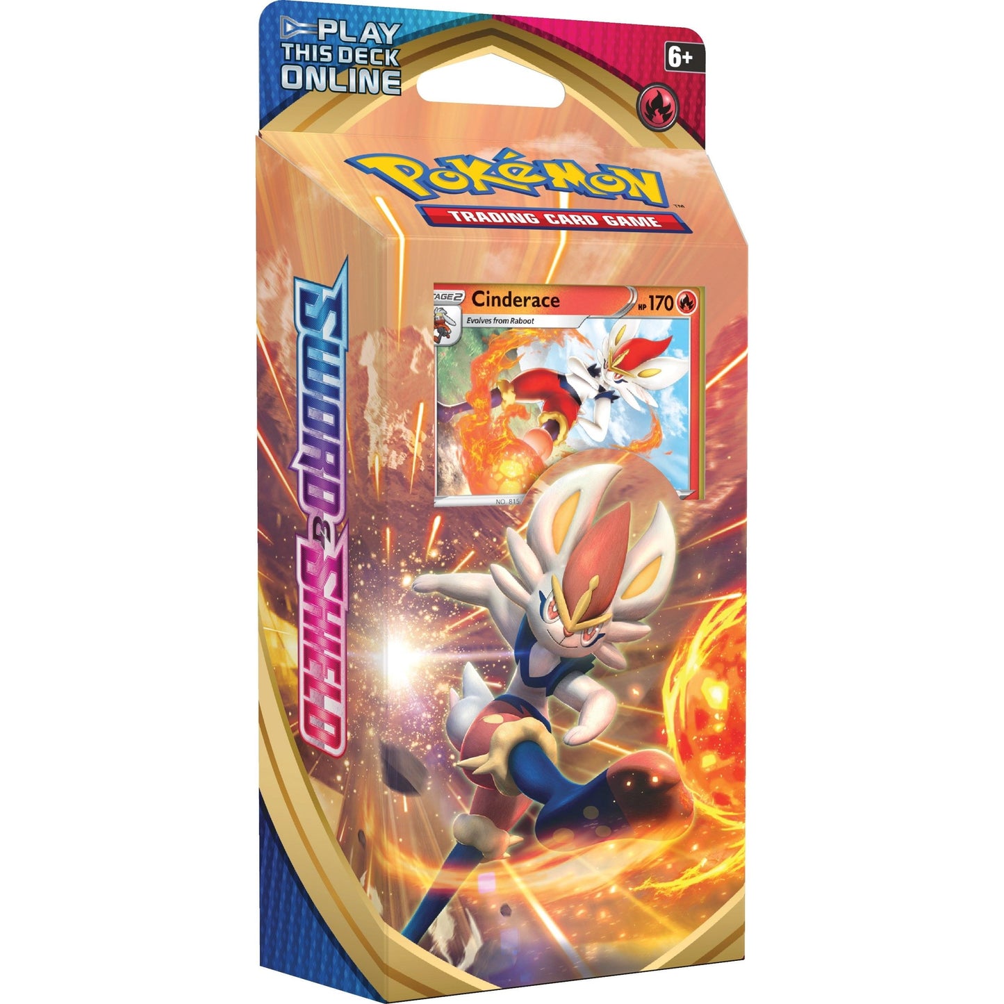 Image for Sword & Shield Theme Deck [Cinderace] - Pokemon