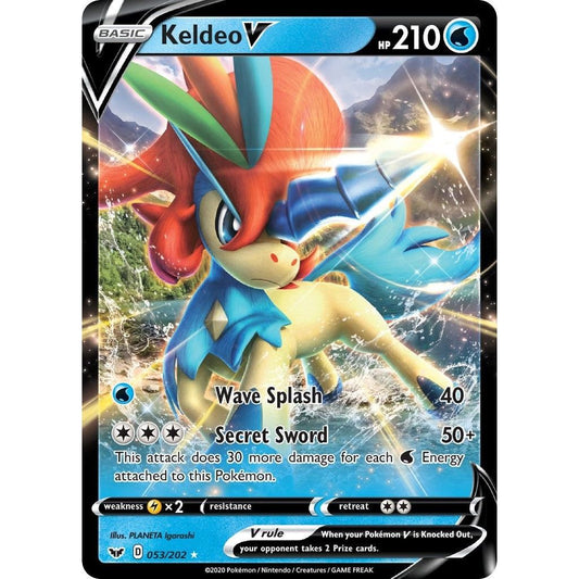 Image for Keldeo V (053/202) (SWSH01) - Pokemon