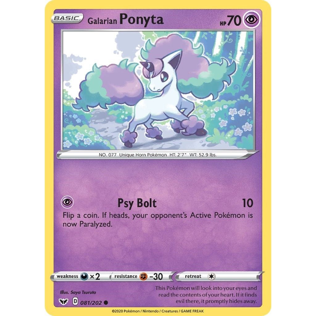 Image for Galarian Ponyta (081/202) (SWSH01) - Pokemon