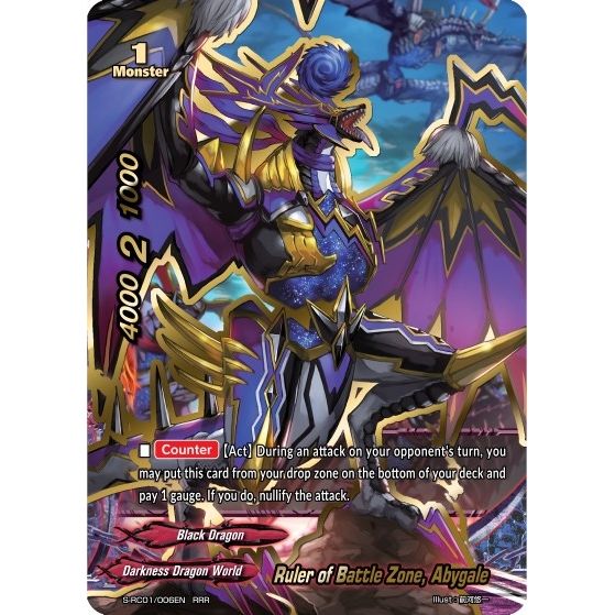 Image for Ruler of Battle Zone, Abygale (S-RC01/006EN) (S-RC01) - Future Card BuddyFight
