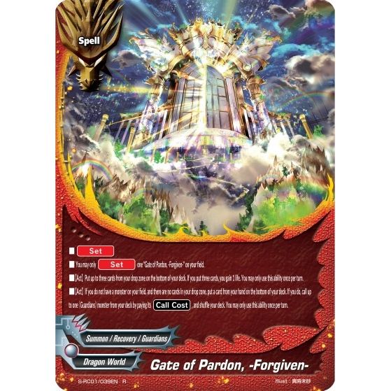Image for Gate of Pardon, -Forgiven- (S-RC01/039EN) (S-RC01) - Future Card BuddyFight