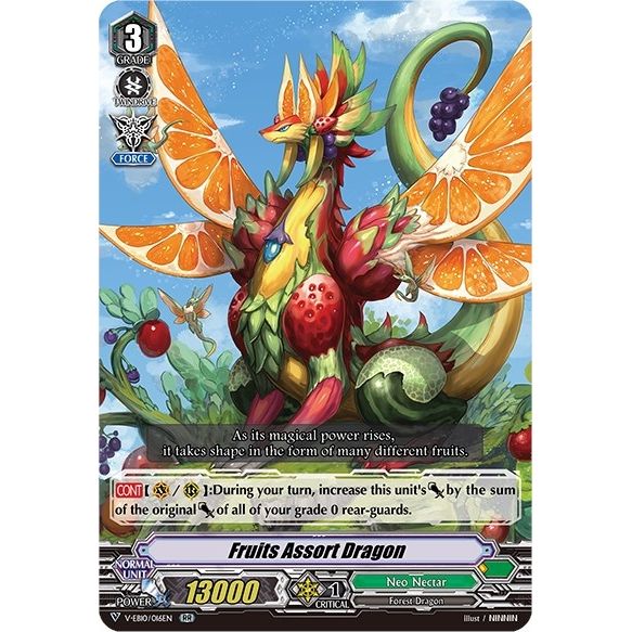 Image for Fruits Assort Dragon (V-EB10/016EN) (V-EB10) - Cardfight Vanguard