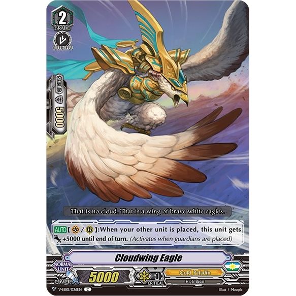 Image for Cloudwing Eagle (V-EB10/036EN) (V-EB10) - Cardfight Vanguard