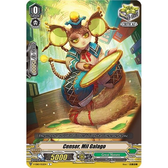 Image for Censor, Mil Galago (V-EB10/052EN) (V-EB10) - Cardfight Vanguard