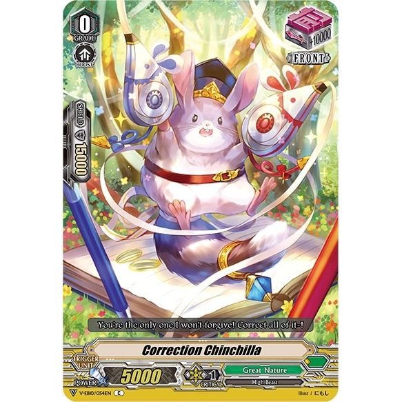Image for Correction Chinchilla (V-EB10/054EN) (V-EB10) - Cardfight Vanguard