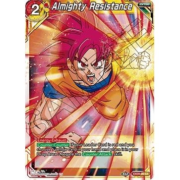 Image for Almighty Resistance (EX09-06) (DBS-EB09) - Dragon Ball Super: Masters