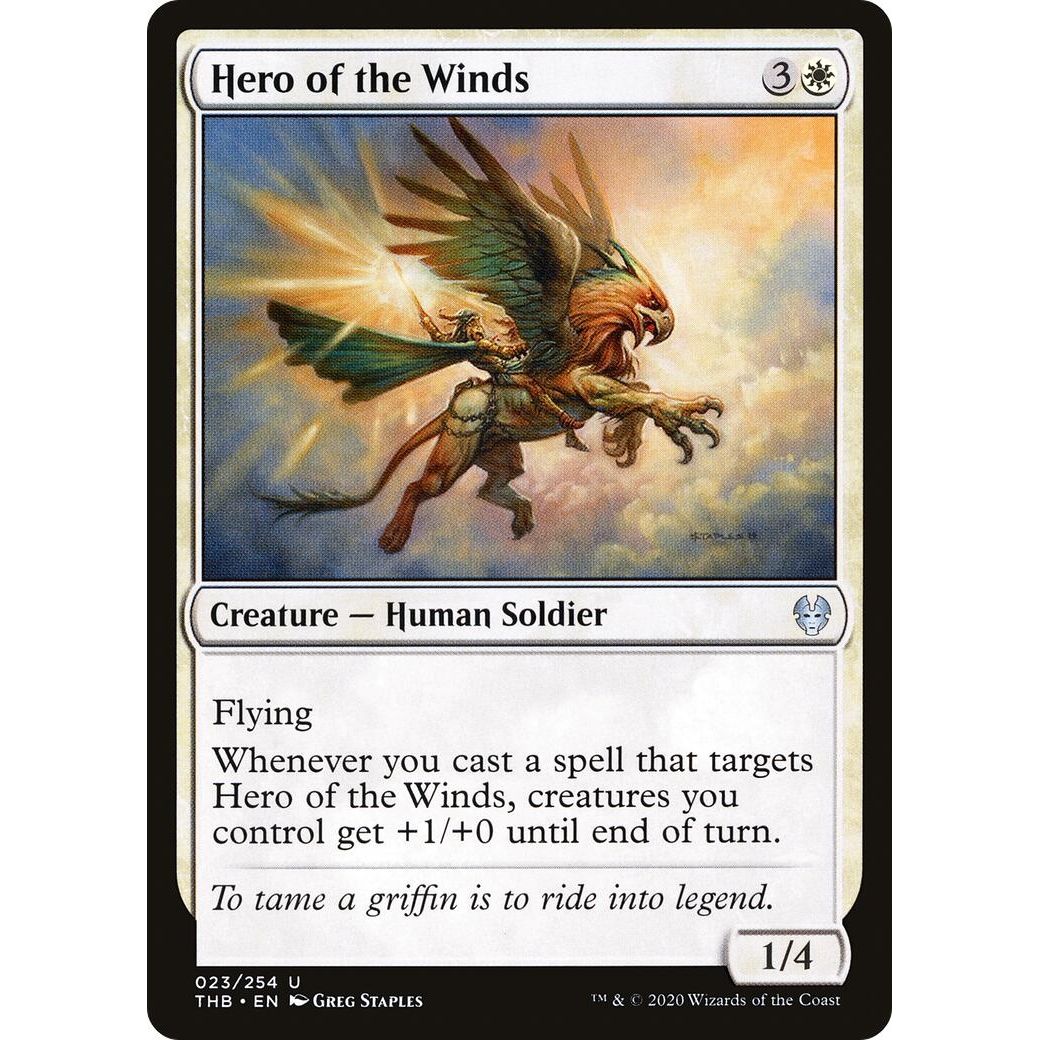 Image for Hero of the Winds (23) (THB) - Magic: The Gathering