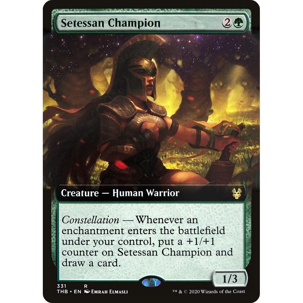 Image for Setessan Champion (Extended Art) (331) (THB) - Magic: The Gathering