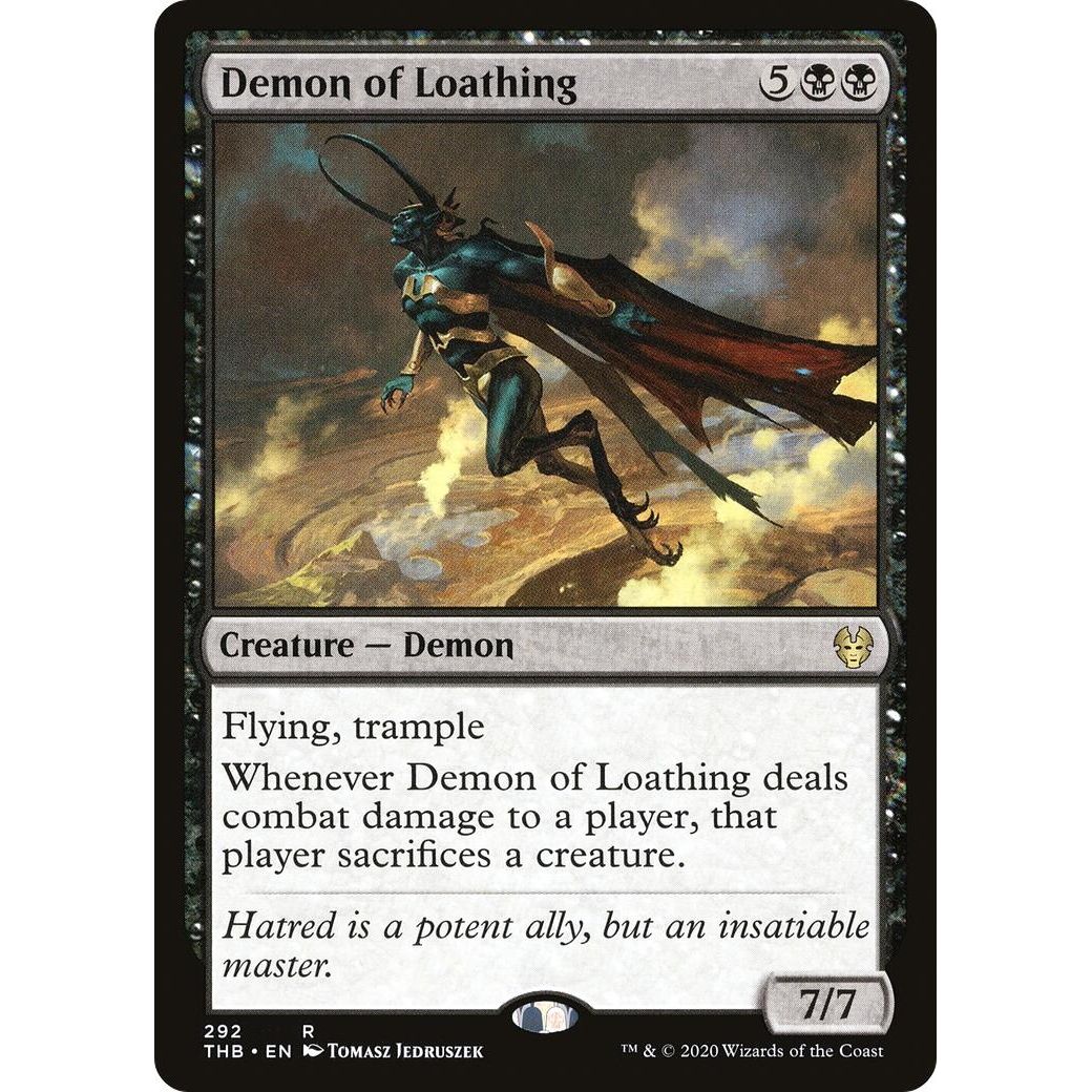 Image for Demon of Loathing (292) (THB) - Magic: The Gathering
