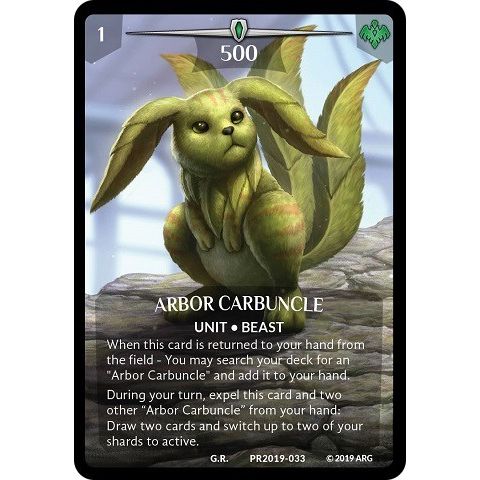 Image for Arbor Carbuncle (PR2019-033) (PR2019-033) (PR) - Argent Saga TCG